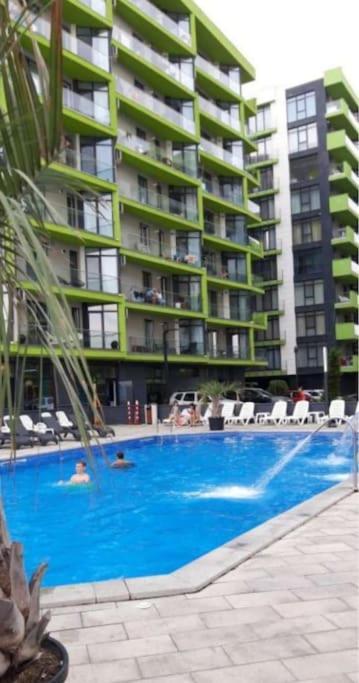 Alezzy Beach Apartament Prima Linie La Mare นาโวดาริ ภายนอก รูปภาพ