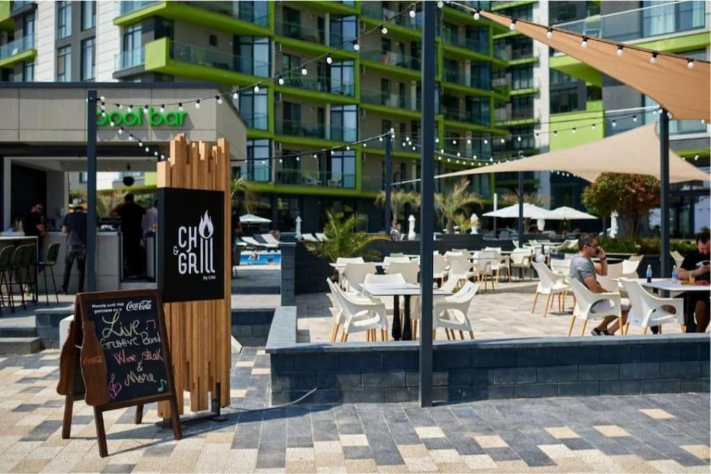 Alezzy Beach Apartament Prima Linie La Mare นาโวดาริ ภายนอก รูปภาพ
